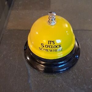 BEER CALL BELL "IT'S 5 O'CLOCK SOMEWHERE"